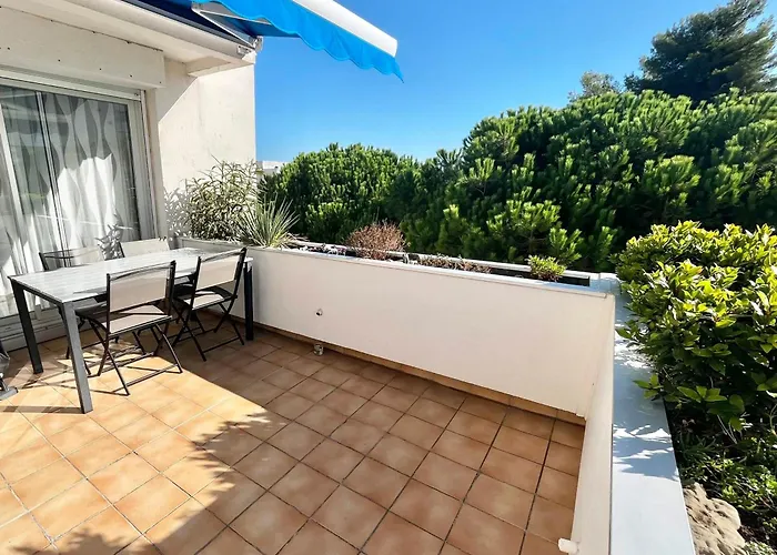 Spacieux 2 Pieces Avec Clim A 7 Min De La Plage, Parking Inclus - Fr-1-716-36 דירה לה גרנד מוט